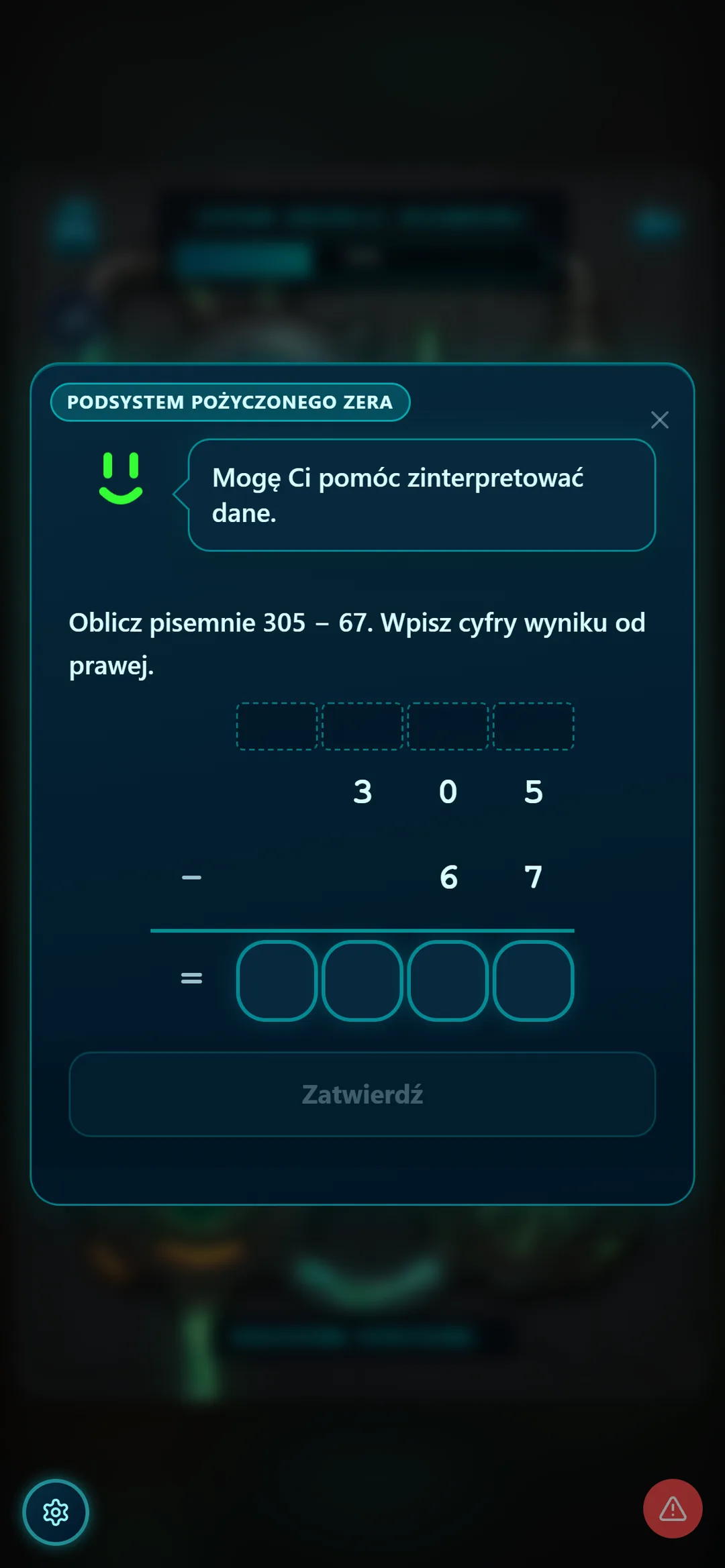 Zadania w grze